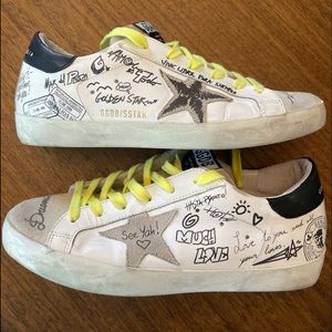 Golden Goose Superstars sz 39 || worn 2x